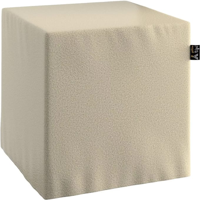 Poef Yellow Tipi Nano cube Boucle
