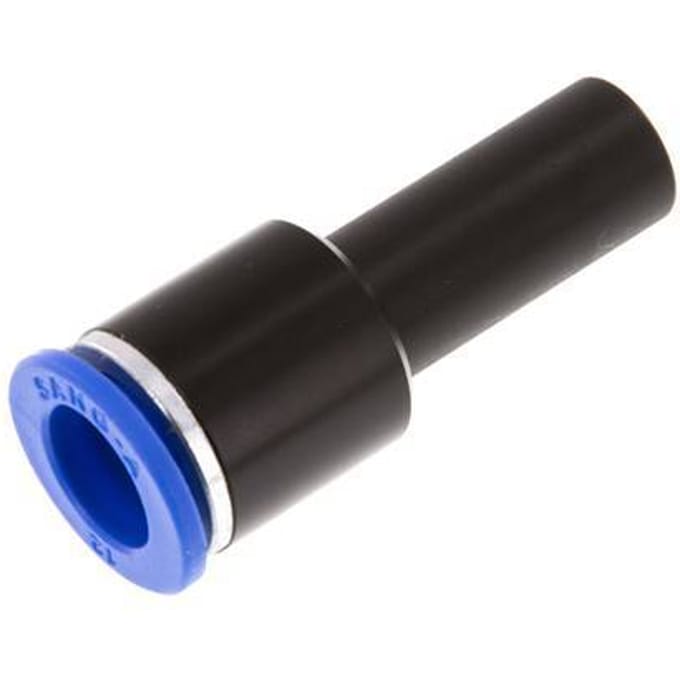 12mm x 1/2'' PA 66 Insteekfitting Plug NBR [2 Stuks]