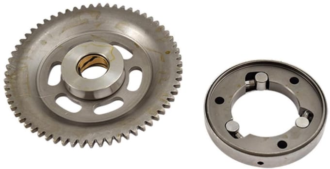 Vrijloop startmotor Top performances voor Scooter Suzuki 150 Uh Burgman 2002 tot 2006 Nieuw