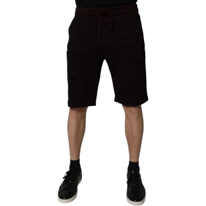 Versleten Casual Korte Broeken