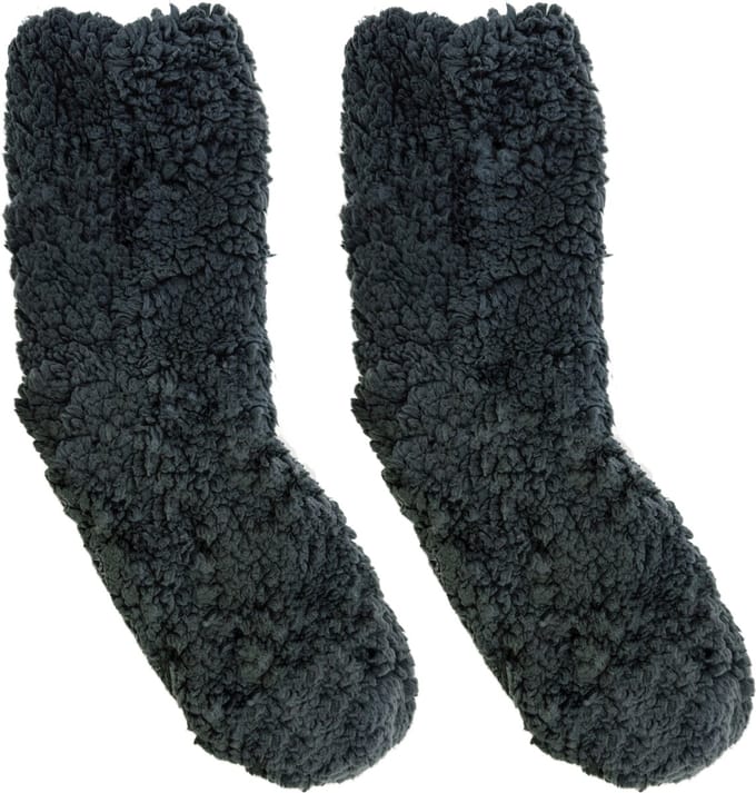 Fluffy Wintersokken voor Dames - Warme Huissokken - Grijs - 3BMT®