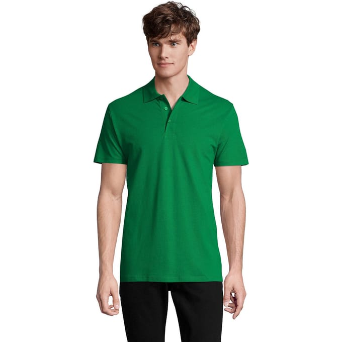 SOLS Heren Lente II Poloshirt (Kelly Groen)