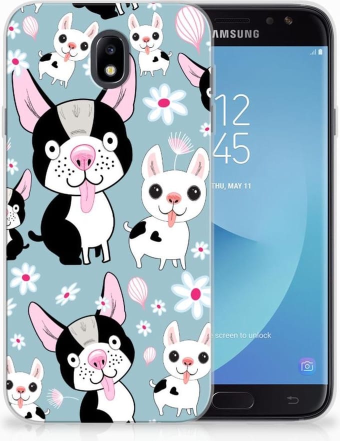 Samsung Galaxy J7 2017 | J7 Pro TPU Hoesje Hondjes