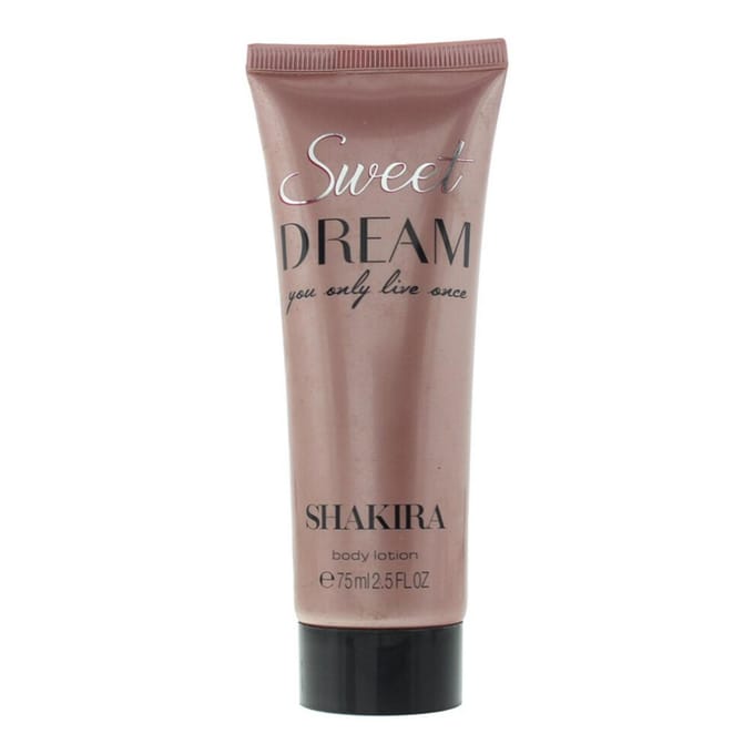 Shakira, Sweet Dream Je Leeft Maar Eens, Hydraterend, Bodylotion, 75 ml
