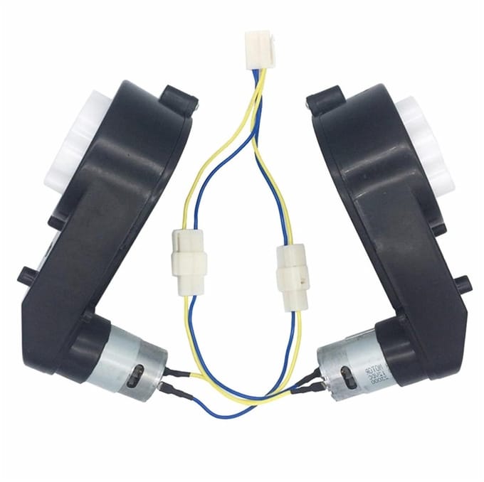 Elektrische Motor - Gelijkstroommotor Speelgoed - Doe-het-zelf Projecten - Hoog Ko-ppel - 12 Volt - Metaal