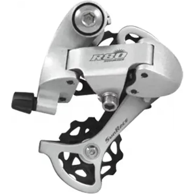 Opschroefbare korte achterderailleur Sunrace Shimano Chape R81
