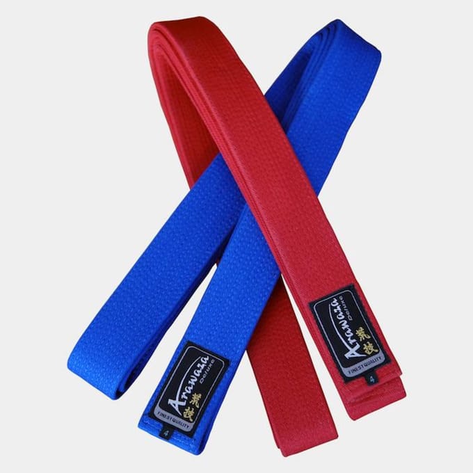 Karate-band WKF kata (competitie) Arawaza | rood of blauw