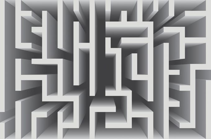 Abstract Pattern Modern Photo Wallcovering