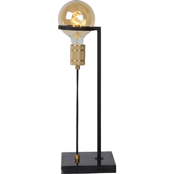 Lucide OTTELIEN - Tafellamp - 1xE27 - Zwart