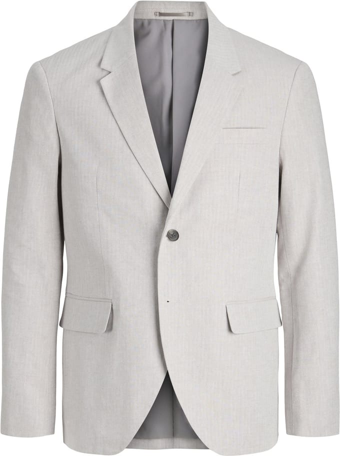 JACK&JONES - JPRMARTIN SUMMER BLZ LINEN BLEND NO06 SN - Heren - Colberts