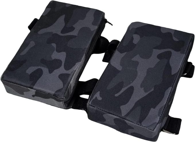 Schouder Hack Squat - Trainingsuitrusting - Krachttraining Thuis - Antislip Bekleding - 20 x 11 x 4 cm - Camouflage
