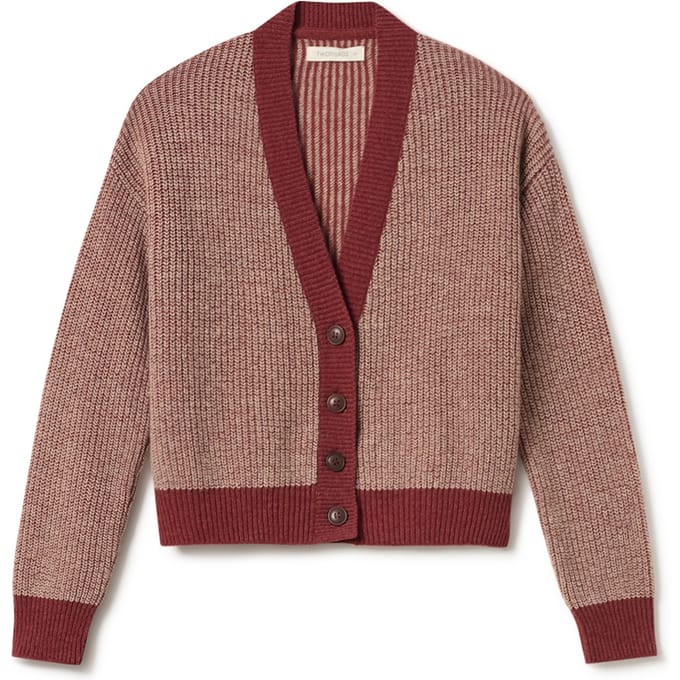 TWOTHIRDS Filicudi Knit Bicolour Smoke Red Taglia: XL | Maglioni a maglia Outlet | Donna | Rosso
