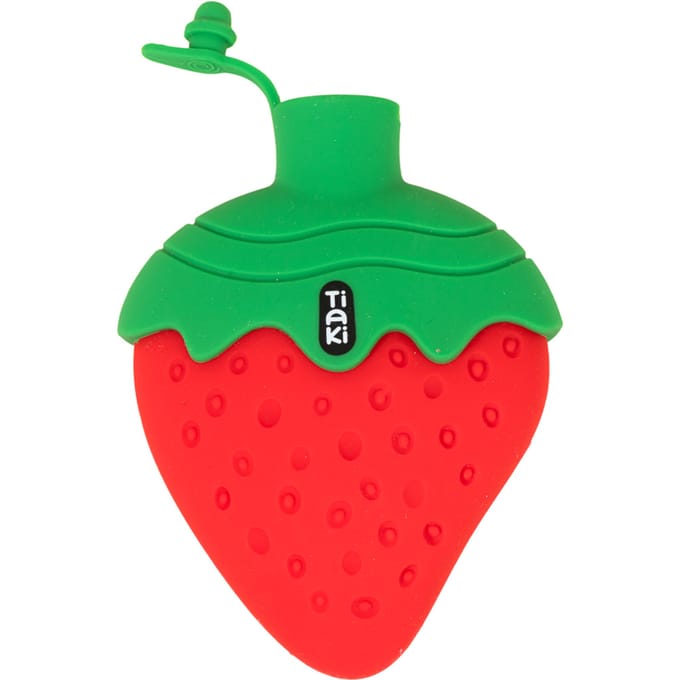 TIAKI puppy speelgoed aardbei 11.5x9.5x4cm voor honden