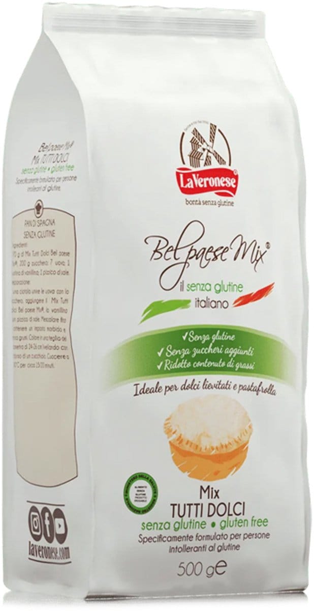 Glutenvrije bakmix 'Bel Paese Mix' 500g | LA VERONESE
