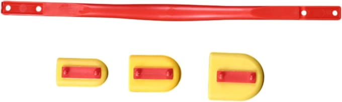Voegenset Spatel - Afdichtingsgereedschap - Nette Afwerking - Verstelbare Kopper - 1 Set - Zwart
