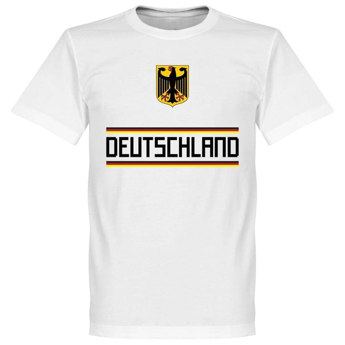 Duitsland Team T-Shirt - Wit - M