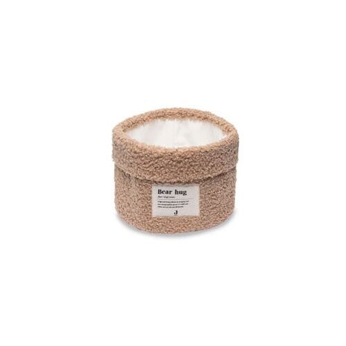 Jollein - Commodemandje 14x18cm - Commode Mandje - Boucle - Biscuit
