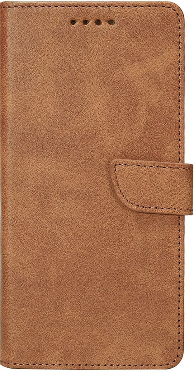 Rixus Bookcase For Samsung Galaxy A36 Light Brown