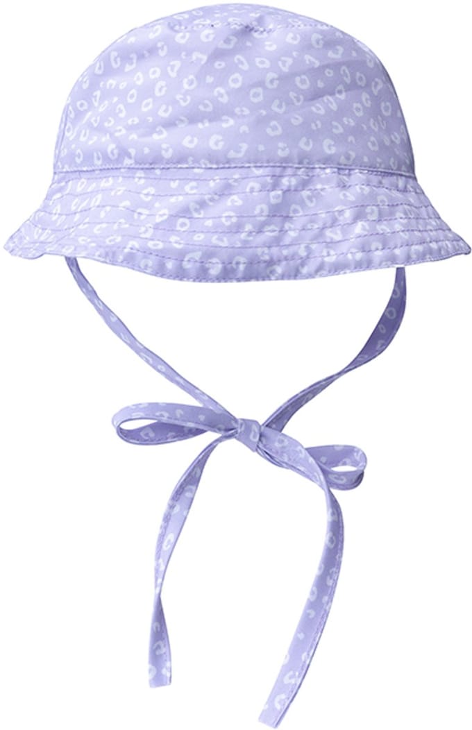 Swim Essentials - zonnehoedje - 0-8 jaar - lila - Luipaardprint