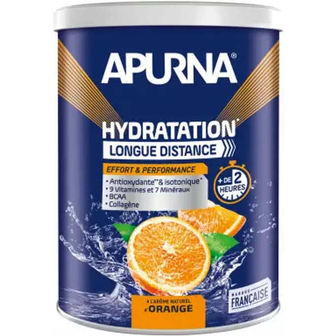 Isotone langeafstandsdrank oranje pot citrusvruchten Apurna