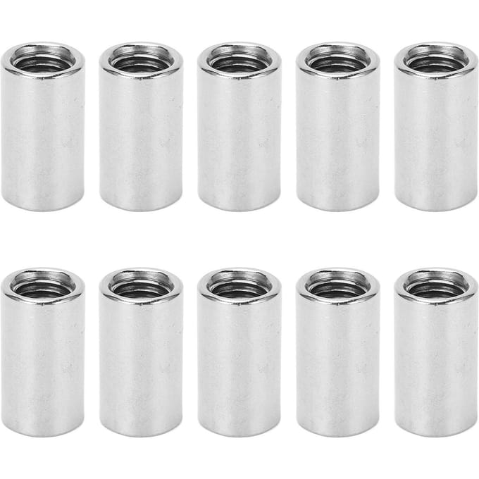 10 stuks Ronde Koppelmoer RVS Binnendraad M10 Connector Moer Kit voor Onderhoud