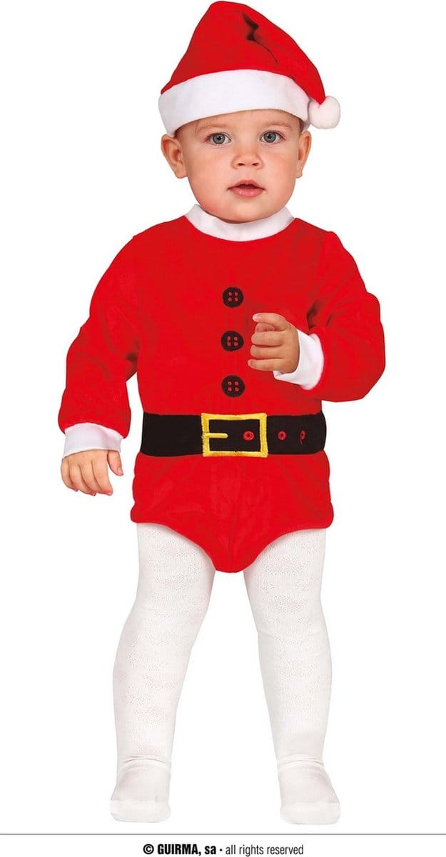 Fiestas Guirca - Santa Baby romper (12-18 maanden)