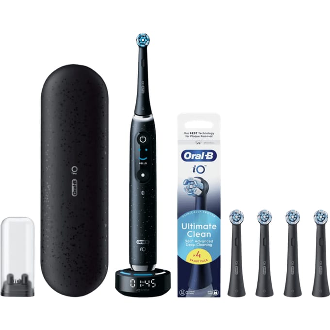 Oral-B iO 10 Zwart Special Edition Value Pack