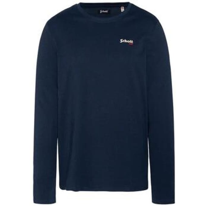 T-Shirt Lange Mouw Schott BRODEDML