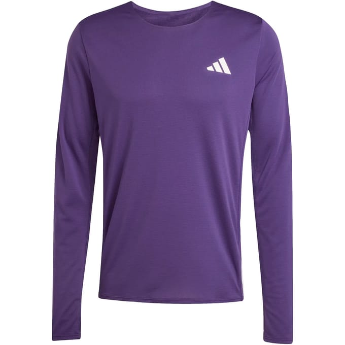 adidas adizero Hardloopshirt Heren-paars