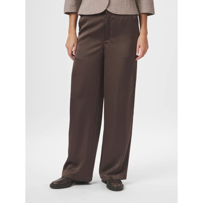 Neo Noir - Emmett Heavy Sateen Pants - 164136 - 676 Dark Brown