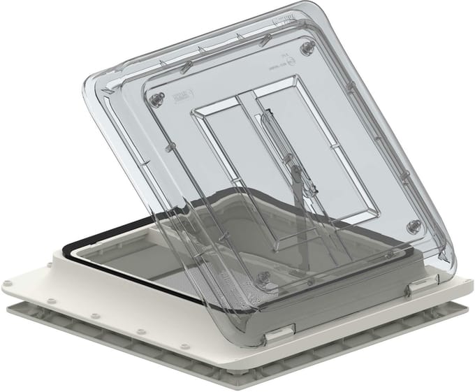 Dakluik 40x40 Fiamma (Heldere kap)