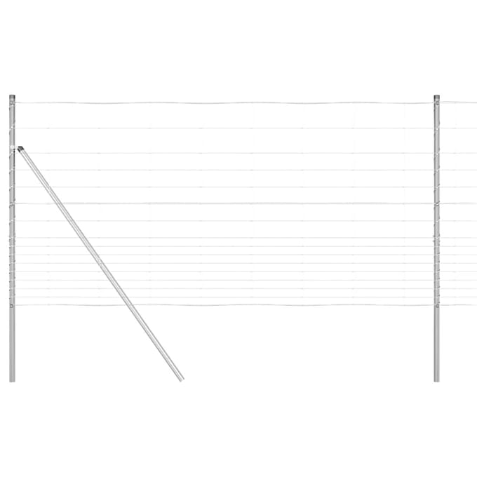 vidaXL - Grond - Fix - Gelast - Draadhek - 25 - x - 1,2 - m - Gegalvaniseerd - staal - Mesh