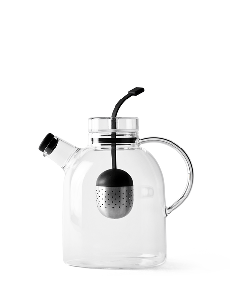 Audo - Kettle glazen theepot - 1,5 L - transparant