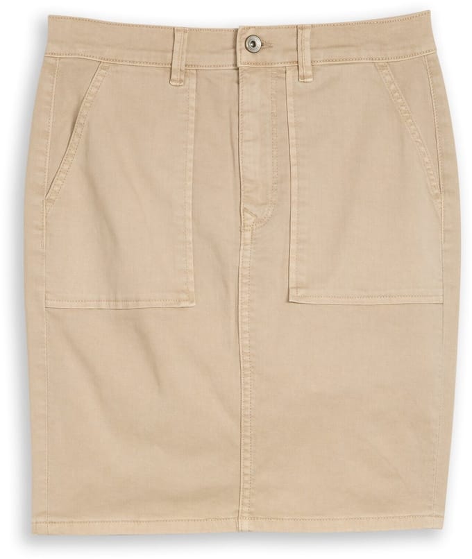 Denim rok met zakken dames Tom Tailor