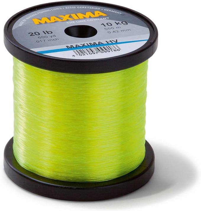 Sterke Hi-Viz Gele Vislijn Monofilament 20 lbs 550 meter