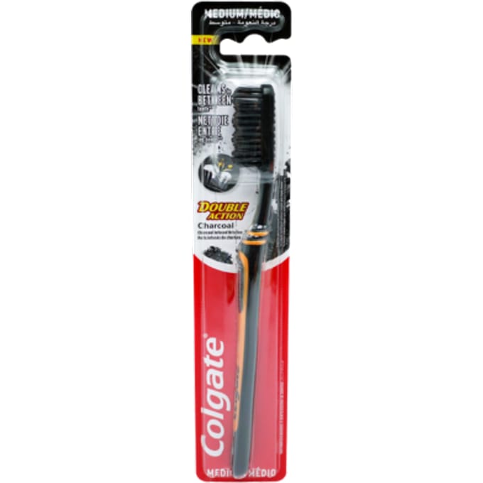 Colgate - Tandenborstel - Double Action Charcoal - Medium - 1st