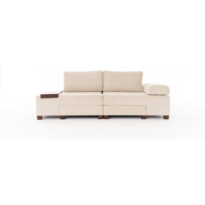 3-zitsslaapbank Perenna chenille | Kalune Design