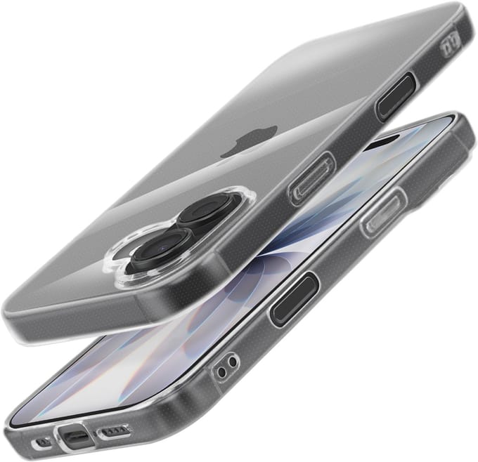Mayaxess, Hoesje geschikt voor iPhone 17 - Shockproof & Versterkte Randen, Transparant