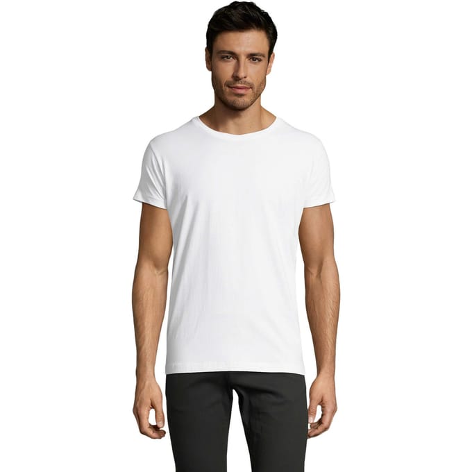 SOLS Unisex Imperial T-shirt voor volwassenen (Wit)