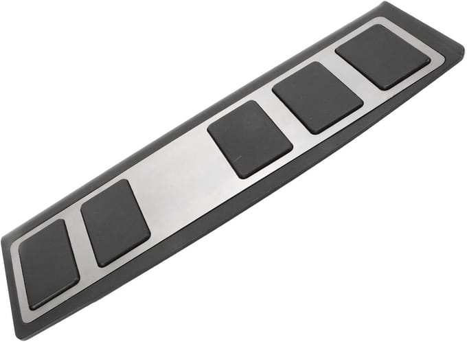 Qiilu RVS Voetsteun voor Ford Mustang Mach-E 2021+, Antislip en Duurzaam