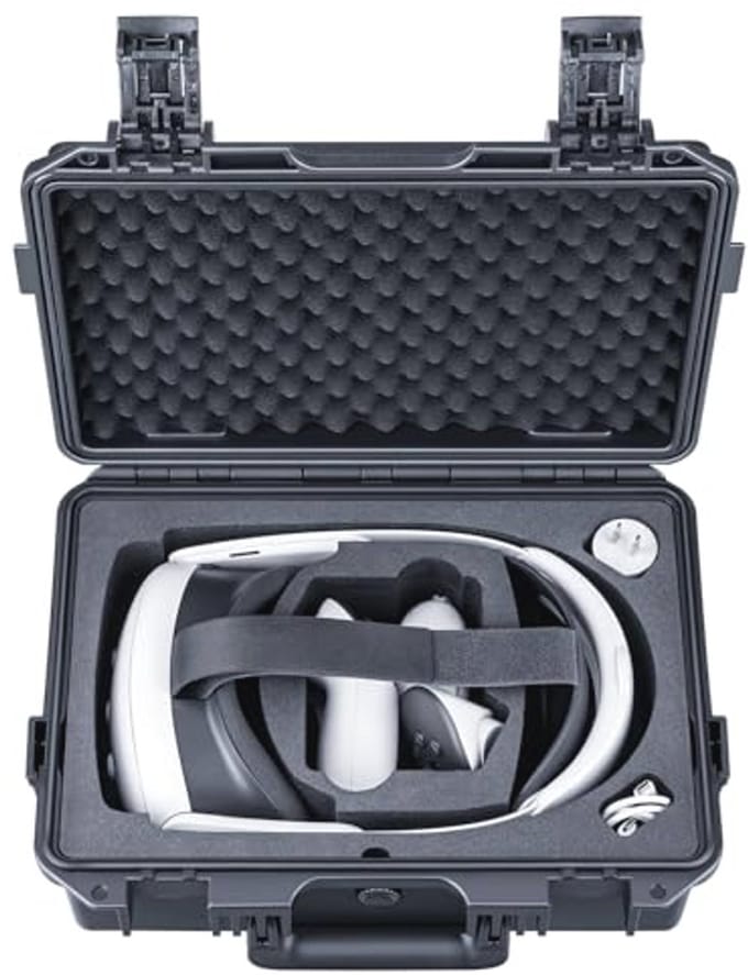 Waterdichte Koffer Case voor Meta Oculus Quest 2 met Schuim Voorzichtig