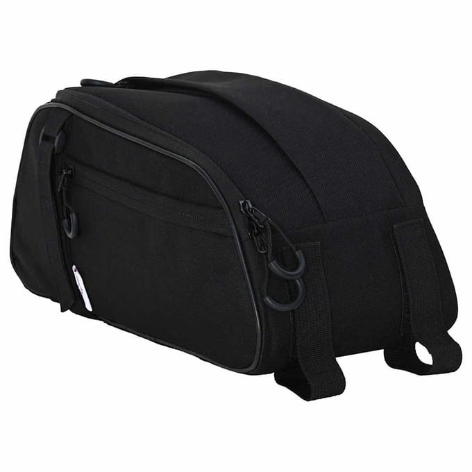 vidaXL - Fietstas - Zwart - 38 - x - 16 - x - 16 - cm - Polyester