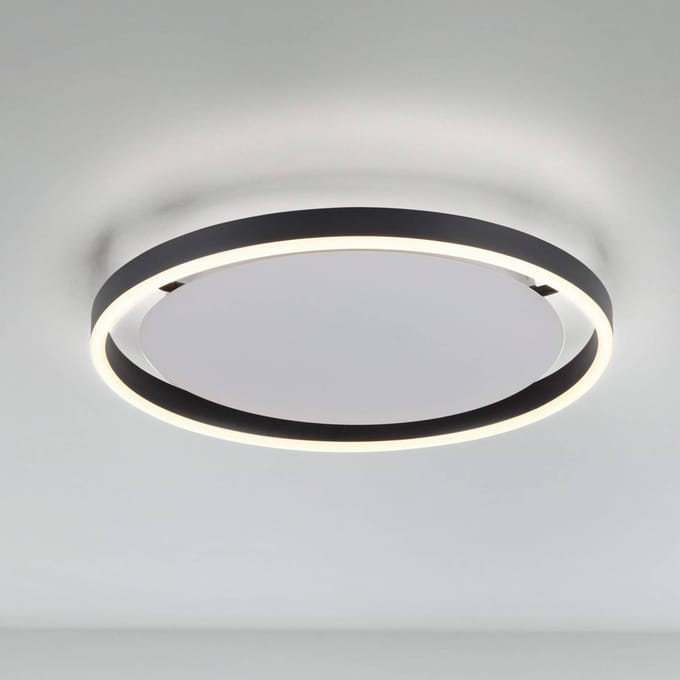 Ritus Plafondlamp LED antraciet 3000k - 800 lumen - Modern - Just Light