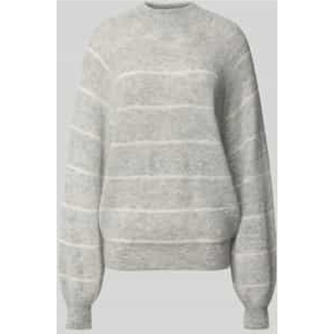 Oversized gebreide pullover met opstaande kraag, model 'LARELY'