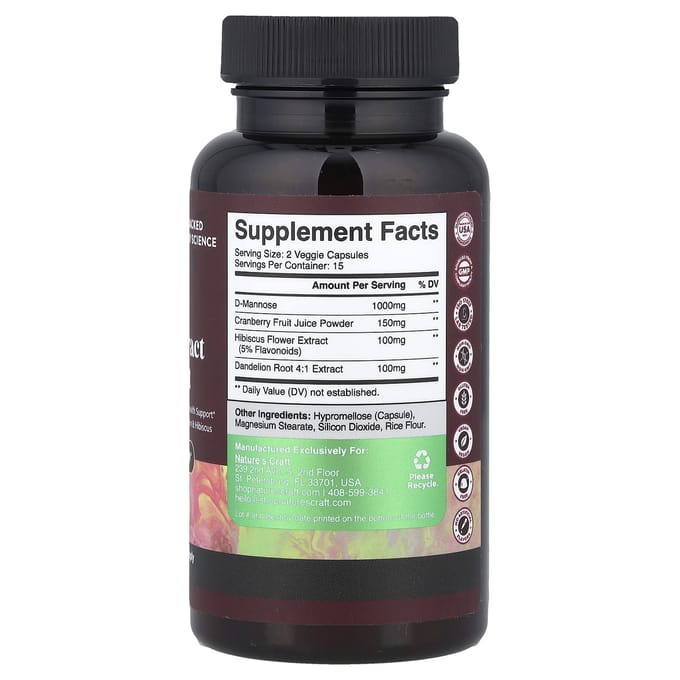 Nature'S Craft, Urinaire Ondersteuning, 30 Capsules