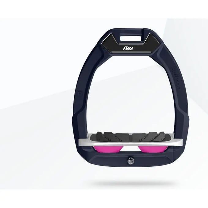 Veiligheidspaardrijzwepen Incliné Grip Rood/Grijs/Roze Flex-On Safe-On