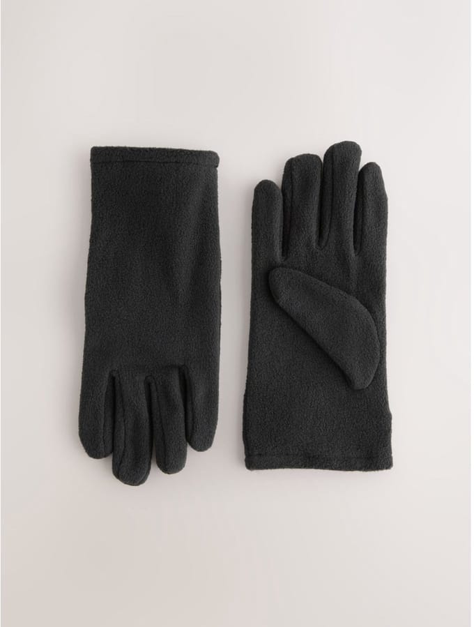 Next - Dames - Fleece handschoenen - Zwart