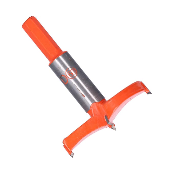 Mèche Forstner Carbure Mèche à Aléser Ouvreur de Trous de Charnière Mèche de Perçage pour Bois 60 mm