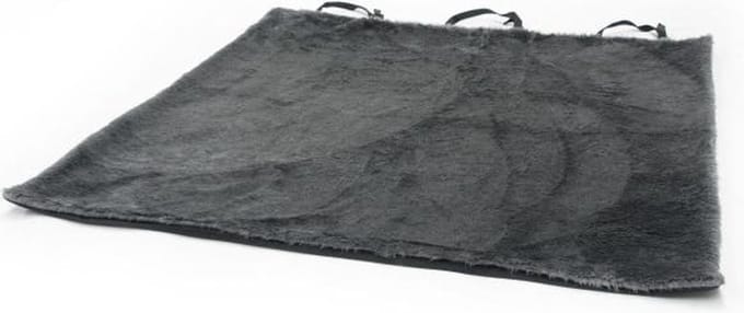Foulard / auto kleed teddy grijs