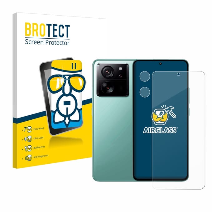 Screenprotector voor Xiaomi 13T (Voor+Camera) Beschermglas transparant